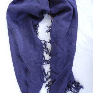 Dunkelblaues Uni-Tuch, feste Baumwolltücher, Größe ca. 110 x 110 cm