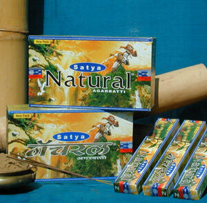 Natural Satya Saibaba (grüne Packung) 15 Stäbchen