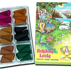 * Krishna Leela * Duft-Kegelmischung 24 Kegel sortiert