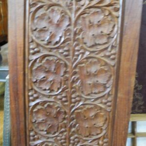 Weinblatt Schnitzerei