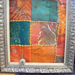 Sari Patchwork Wandbild