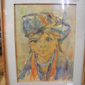 Asiatisches Bergmädchen ( Bild )