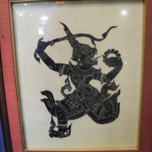 Tempelmotiv Krieger in Rüstung ( Bild )