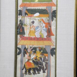 indischer Adel auf einem Bild