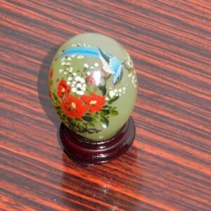 Blauer Vogel Pickt Jadeei