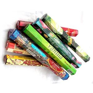 6 Packungen Feelings Räucherstäbchen Probier-Sortiment, sortiert