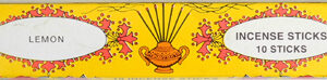 Lemon (Zitrone) * Indian Sticks* 10 Räucherstäbchen